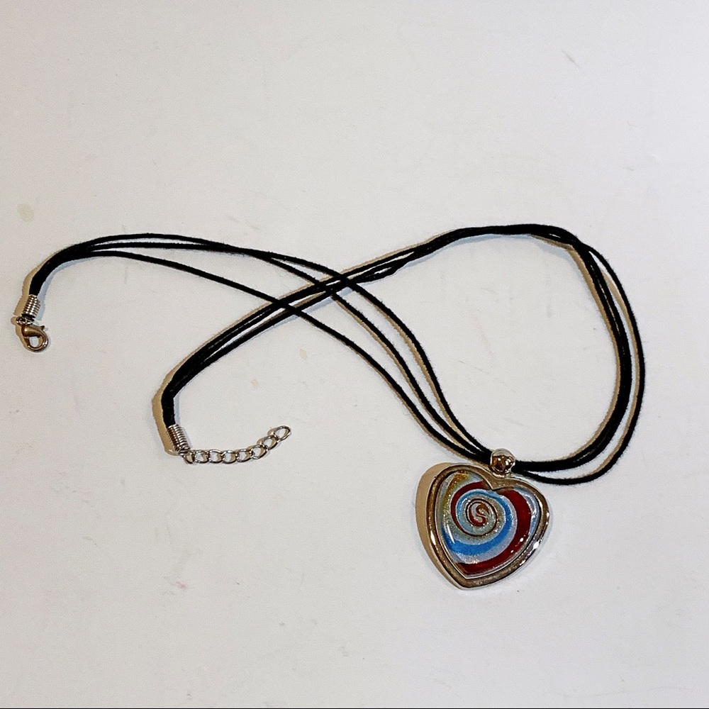 Heart Rope Necklace